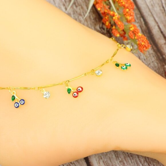 "Dainty Anklet for Women – Elegant Everyday Jewelry & Perfect Gift | MLCRC1235 - Picture 6 of 10